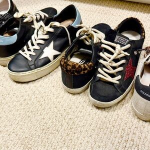 Golden Goose Sneakers - 8 PAIR superstar , HiStar, PureStar ,exclusives